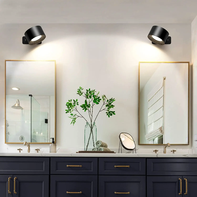 1+1 GRATIS | LumiPod - Drehbare kabellose LED-Wandleuchte 7