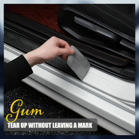 1+1 GRATIS | StepGrip - Carbonfaser-Türschutzaufkleber 3