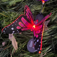 ButterflyGlow Solarlichter | Farbige LEDs | Schmetterlingsdesign für Garten & Deko 4