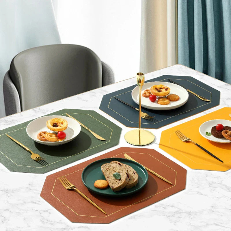 Double-layer PU leather placemat 0