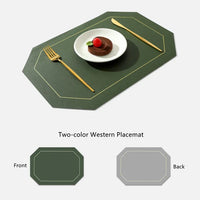 Double-layer PU leather placemat 2