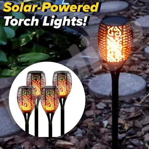 Flame Solar Lights | Give your garden a cozy atmosphere! 0