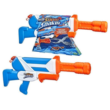 NERF SUPER SOAKER - Twister waterblaster - vuurt 2 gedraaide waterstralen af, pompmechanisme, buitenspeelwaterfunctie