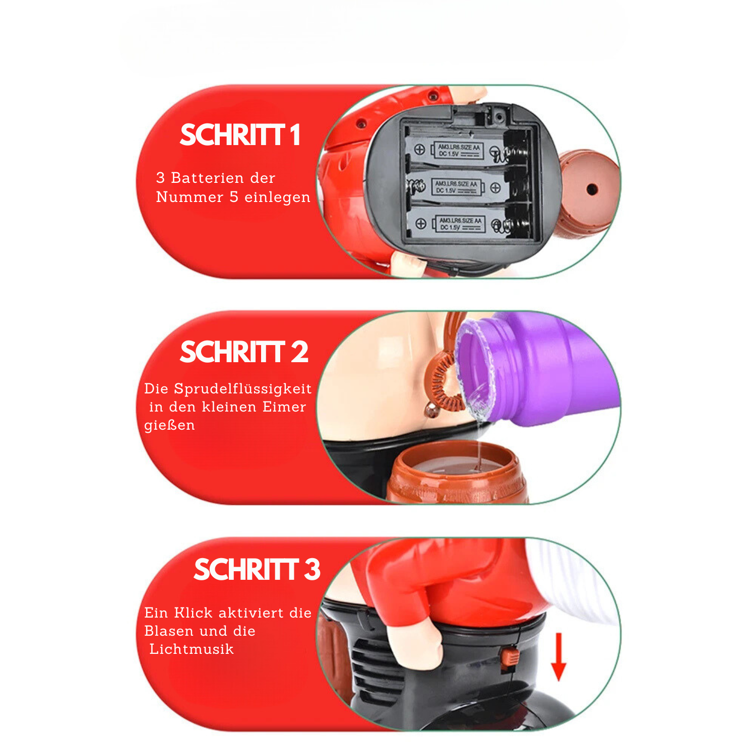 Joy Bubbler™ Santa's Bubble Magic 4