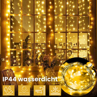 LED light chain for curtains with remote control 2