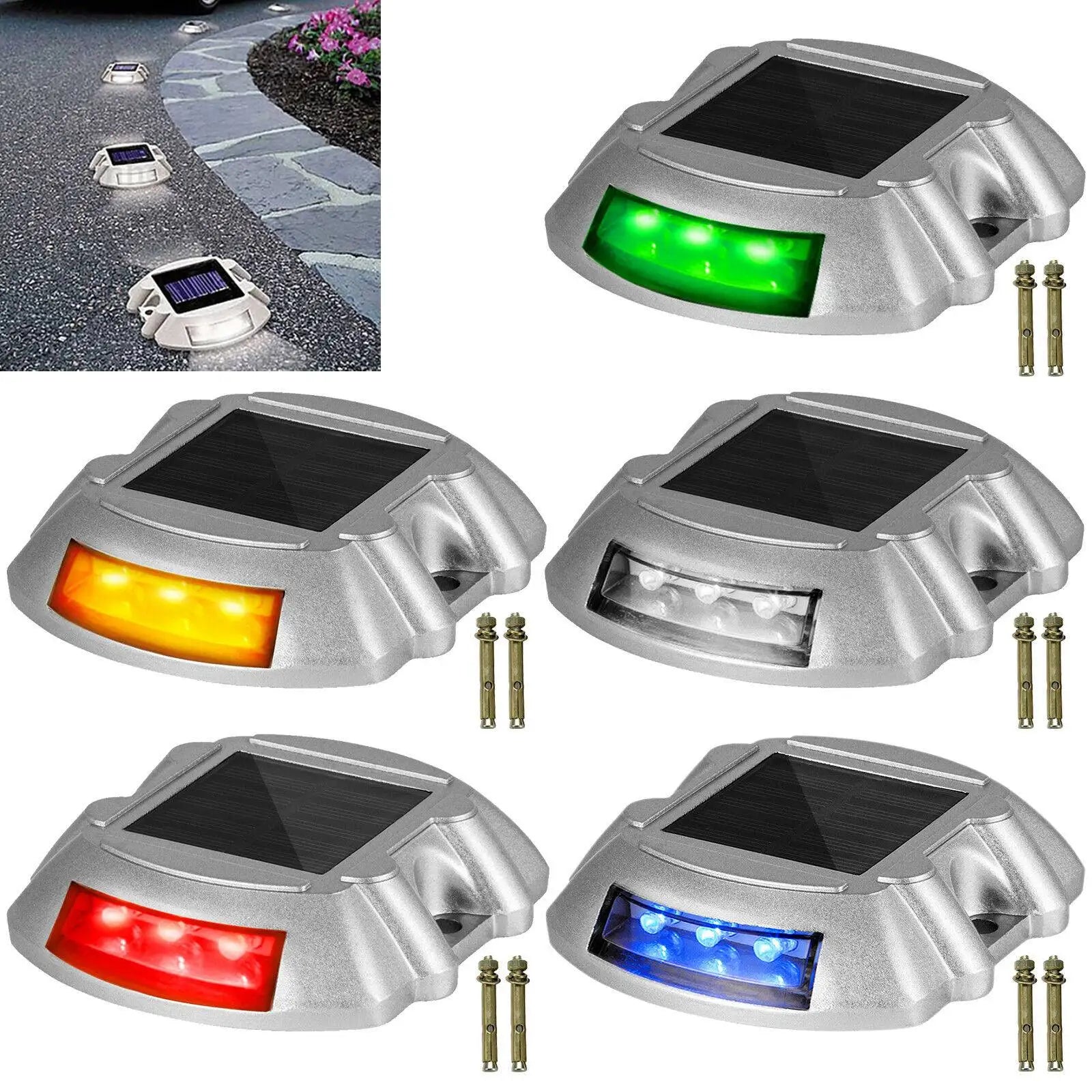 LumenPath Solar-LED Wegleuchte | Helle Beleuchtung | Solarbetrieben & Robustes Aluminium 2