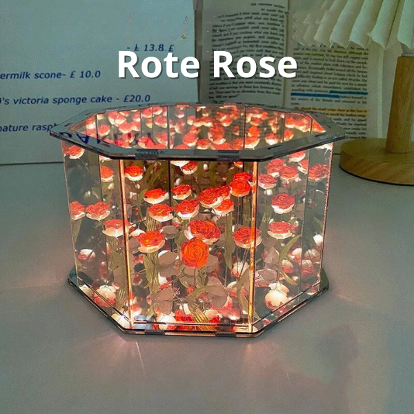 LumiFlora™ -  Handgefertigte Blume Würfellampe 9