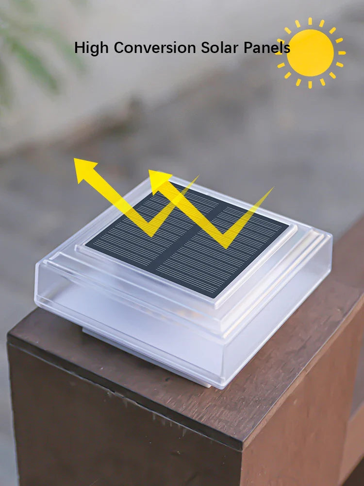 LumiPillar 30LED | Solar Pfostenleuchte | Kabellos & Wetterfest | Für Garten, Zaun & Terrasse 3