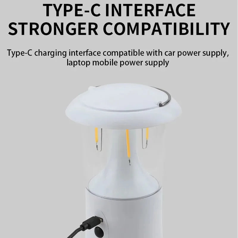 LumiTrail Solar Campinglampe | 3 Lichtmodi | IPX4 Wasserdicht 4