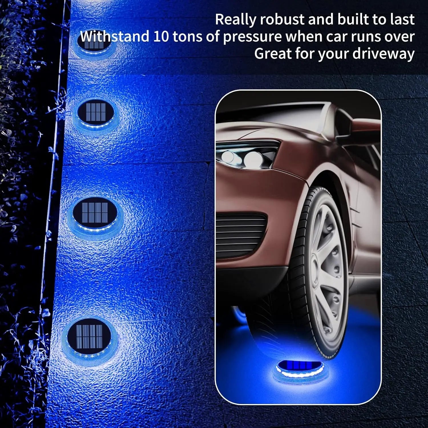 Lumora Außenlichter | Solar LED | Wetterfest & Stromlos | Für Garten & Treppe 2