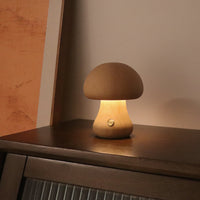 MushLights™ | Dimmable wooden mushroom lamp 8