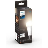 Philips Hue White, LED Verbonden LED E27 100W, 1600 Lumen, Bluetooth-compatibel, werkt met Alexa, Google, Homekit