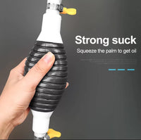 PumpMate Flüssigkeitspumpe | Manuell & Stromfrei | Für Benzin, Diesel, Wasser, Öl | Mobil & Tropfsicher 2