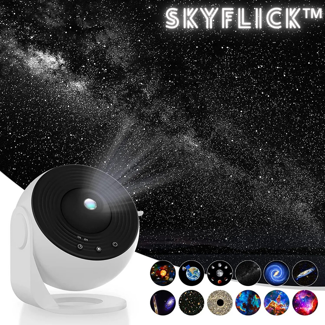 SkyFlick™ - Planetarium Galaxy Starry Sky Projector 0