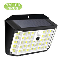SolarPro LED-Wandleuchte | 176 LEDs | Bewegungsmelder | 3 Leuchtmodi | IP65 Wetterfest 3