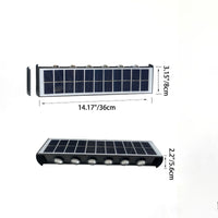 SolaraMax Solar-Wandleuchte | Modernes Design | Solarbetrieben | IP56 Wasserdicht | Energieeffizient 8