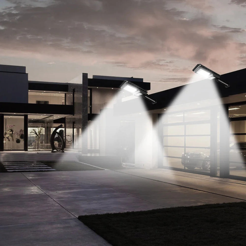 Solaris ProLumen | 156 LEDs | Bewegungssensor | Solarbetrieben & Kabellos 0