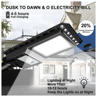 Solaris ProLumen | 156 LEDs | Bewegungssensor | Solarbetrieben & Kabellos 2