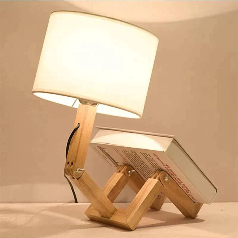 Stickman™ - Wooden Stickman Woden Lamp 4