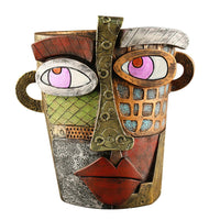 Stylish abstract art plant pot ornaments 5