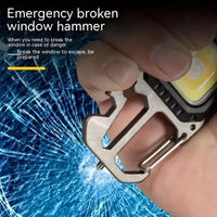 Torchino Mini-Taschenlampe | 6 Lichtmodi & Tools | USB-C Wiederaufladbar | Kompakt & Robust 3