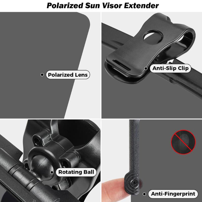 VisionShield - Auto-Sonnenblende mit polarisiertem Blendschutz 6