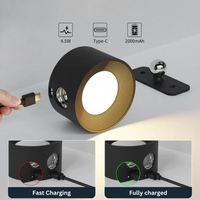 Vista - The 360° rechargeable LED wall light 4