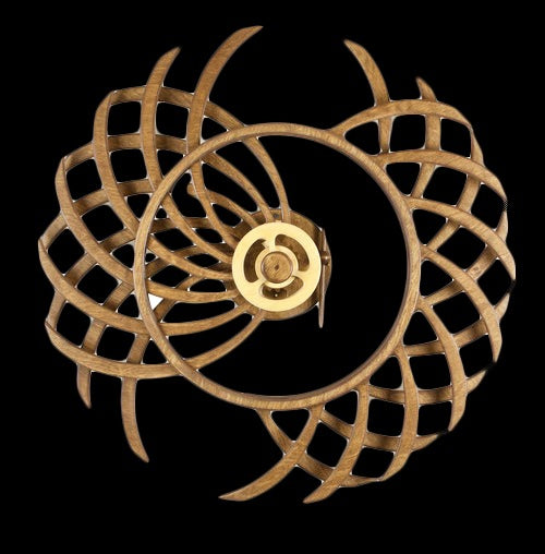 Wood Swirl™ Calming Moving Art 0