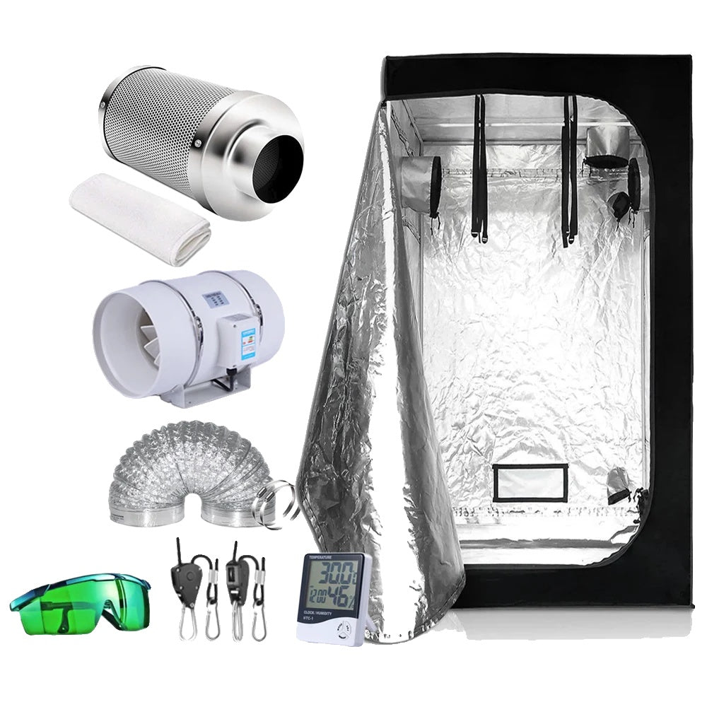 Grow Tent Kit, Multiple Size Options, Carbon Fiber Filter