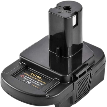 RYOBI 18V Battery Converter Adapter - Dewalt/Milwaukee 20V Li-Ion Con