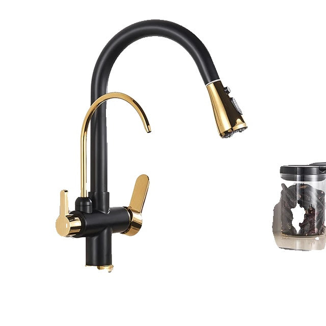 Kitchen Faucet, Touch Sensor, Pull Out