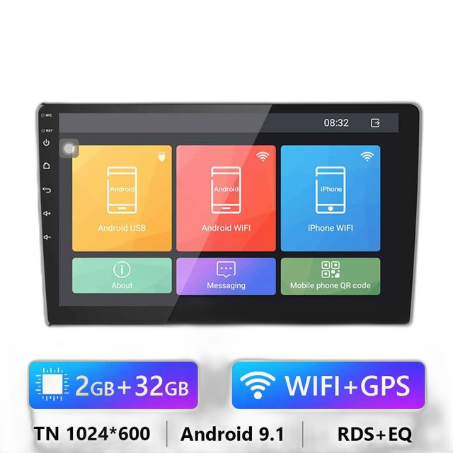 7/9/10.1 2Din Android Auto Radio - 8G 128G Multimedia Video Speler