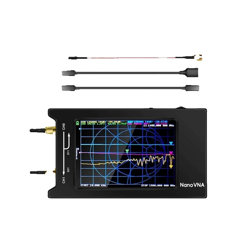 Vector Netwerkanalyser, 4-inch LCD Touchscreen, Meetbereik 10KHz-15GHz