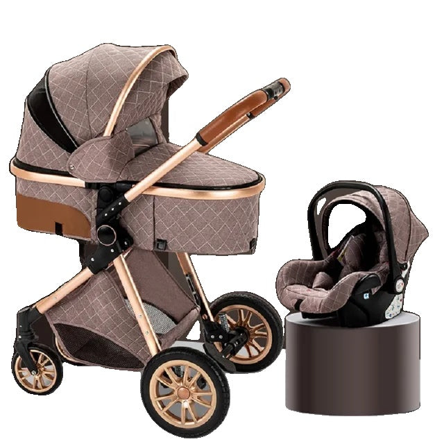 Baby kinderwagen, multifunctioneel, eenvoudig inklapbaar.