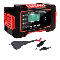 Auto Acculader, 12V, Volledig Automatisch, Digitaal Display