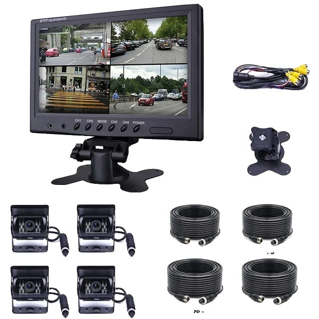 Rear View System, Split Screen, Night Vision