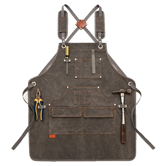 Work Apron, Heavy Duty, Adjustable Straps