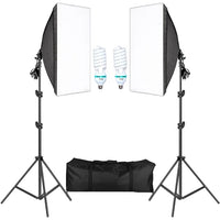 Photography Softbox Lighting Kits, Professional Continuous Light System, Photo Studio