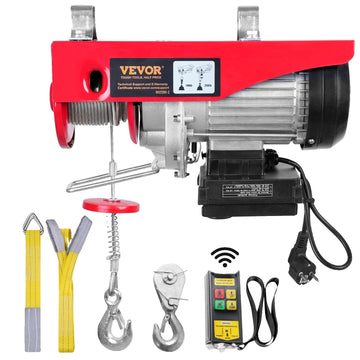 Electric Hoist Crane, 1000kg Capacity, Wireless Remote Control