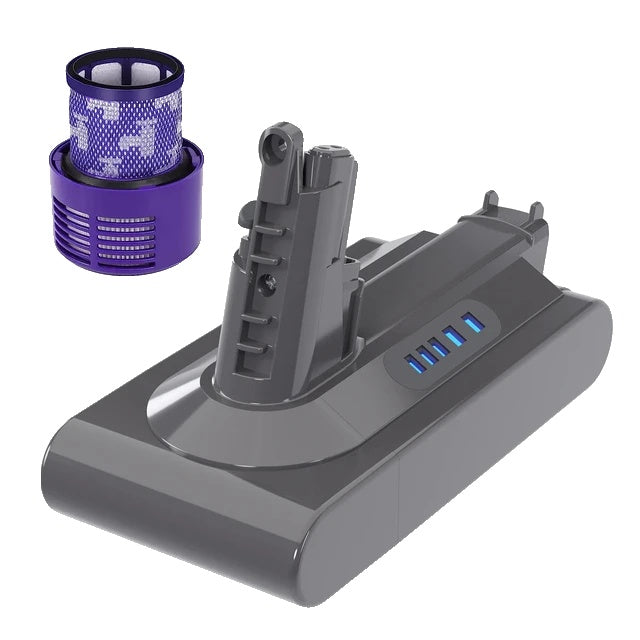 Stofzuiger Batterij, Oplaadbaar, Compatibel met Dyson V6-V10
