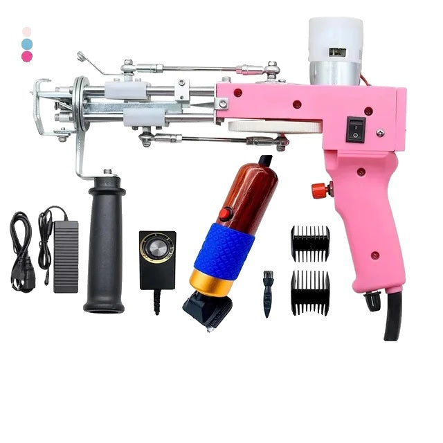 Tufting Gun Set, Electric Touffing Pistol, 7 – 21mm Tufting Pisto