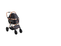 Pet Stroller, Foldable Design, Storage Basket