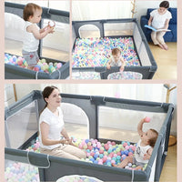 Baby Playpen, Indoor Playground, Anti-Collision Safety