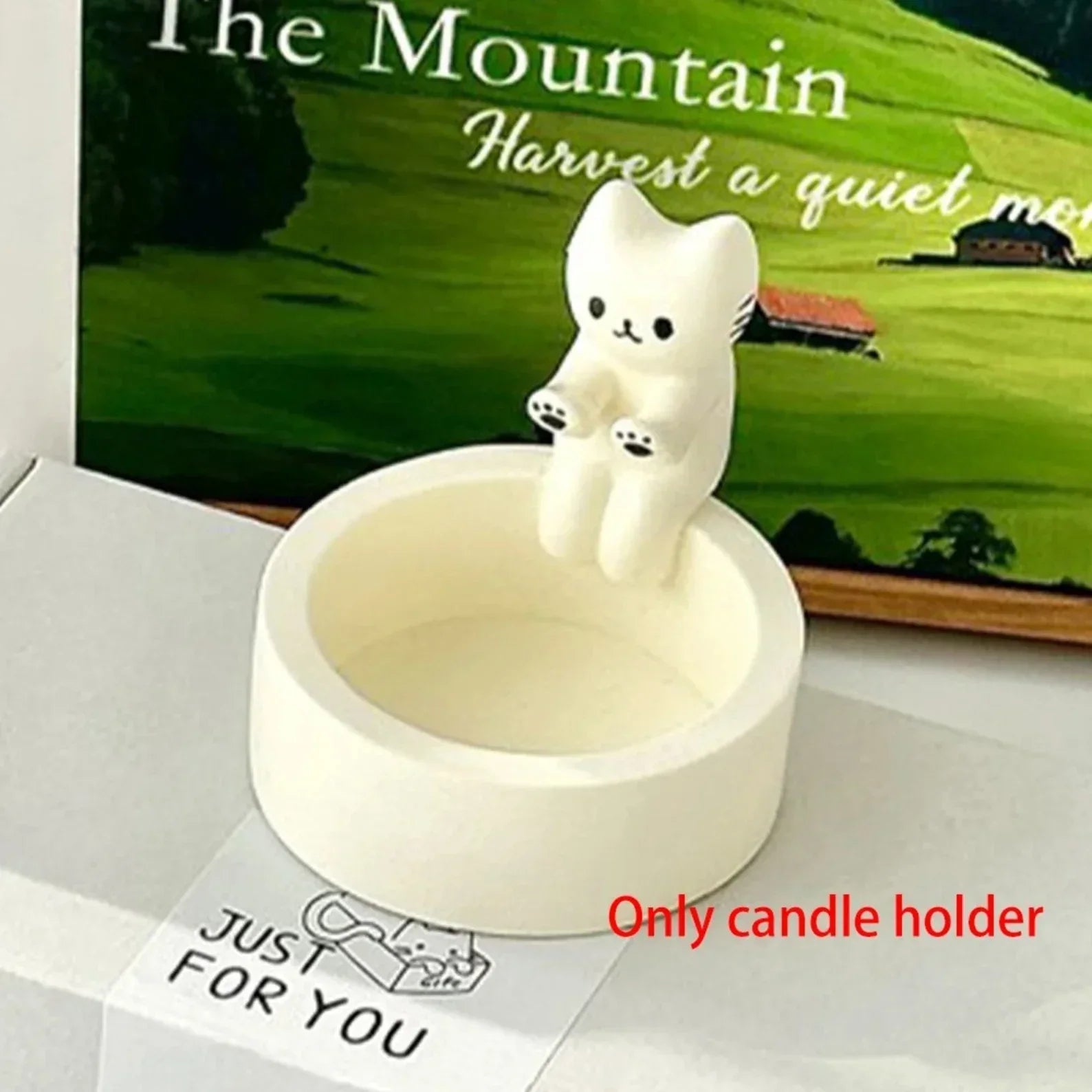 1+1 FREE | KittyCandle™ - Adorable cat-shaped candle holder for cat lovers 6
