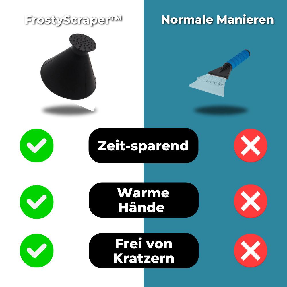 1+1 GRATIS | FrostyScraper - Eiskratzer für Autofenster [Letzter Tag Rabatt] 1