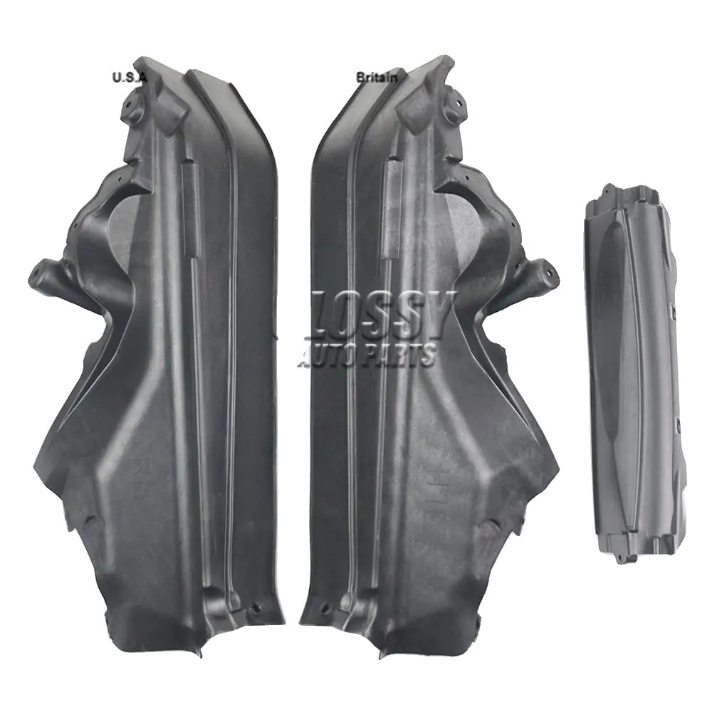 Car Engine Upper Compartment Partition Panel Set, BMW X5 X6 E70 E71 E72