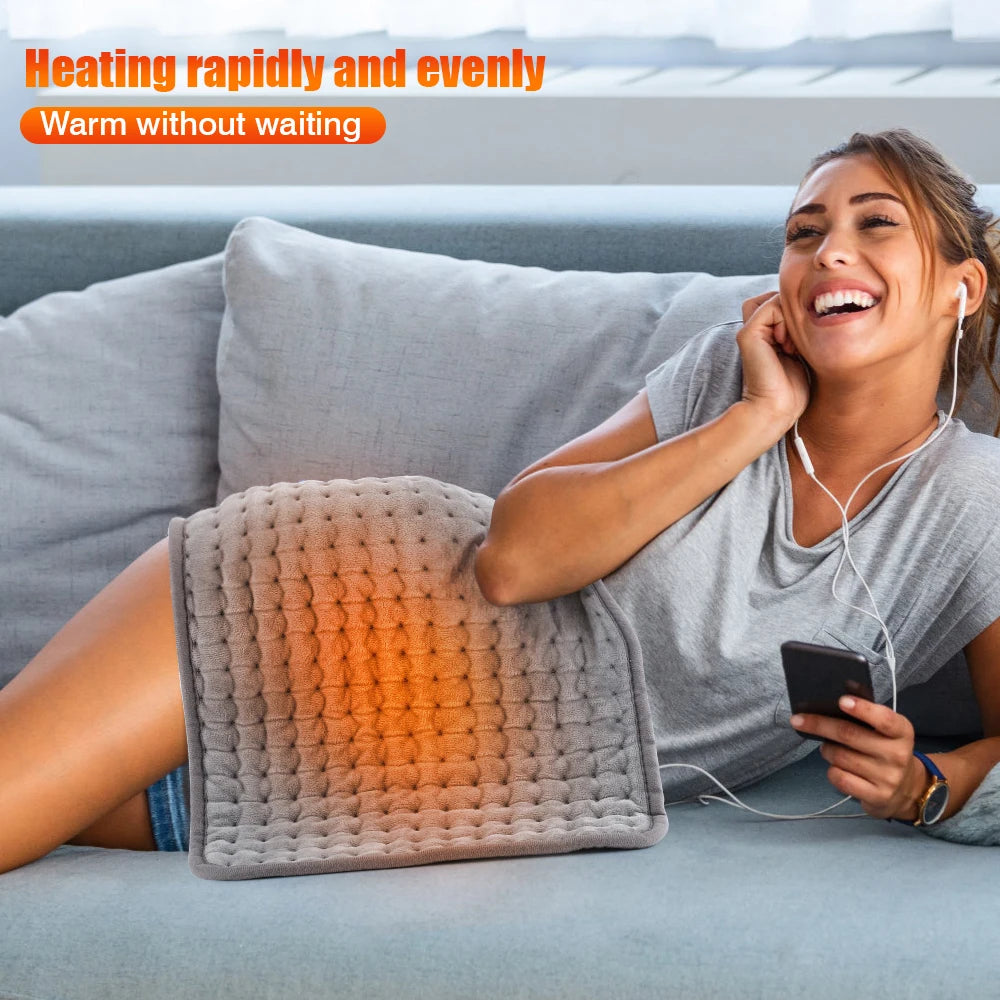 Heated Heating Pad, Physiotherapy Treatment, Relief for Shoulder and Back Pain