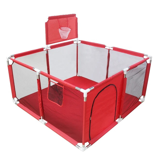 Kids Playpen, Solid Color, Safety Barriers