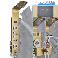 LED Douche Systeem, Temperatuurweergave, Multifunctionele Massage