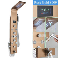 LED Douche Systeem, Temperatuurweergave, Multifunctionele Massage